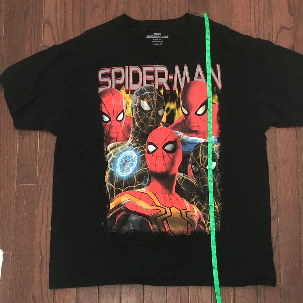 Marvel MAD Engine Spider-Man No Way Home Black T-Shirt
